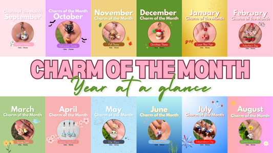 The Charm Club year at a glance.