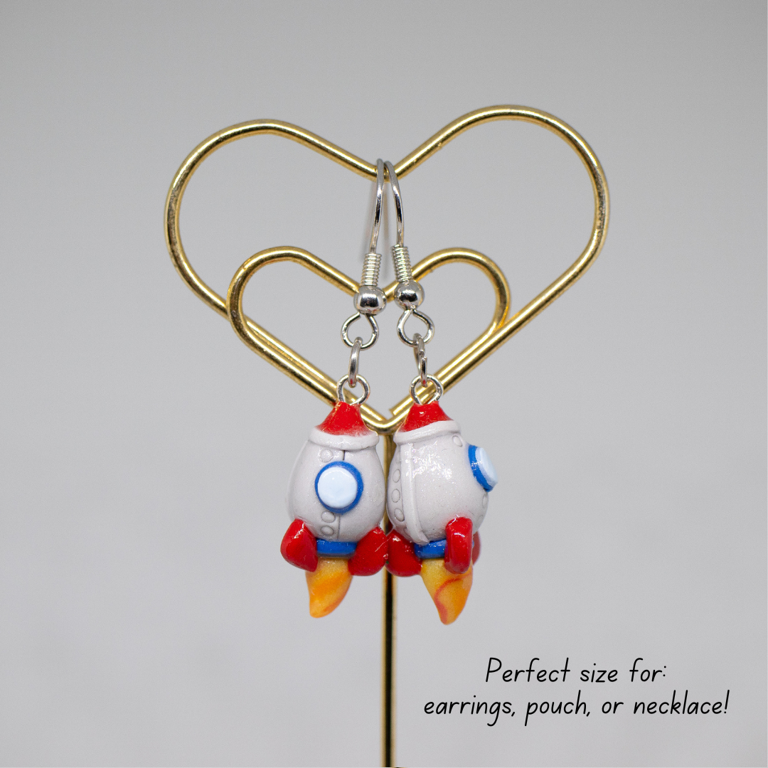 Spaceshuttle Polymer Clay Clay Charm