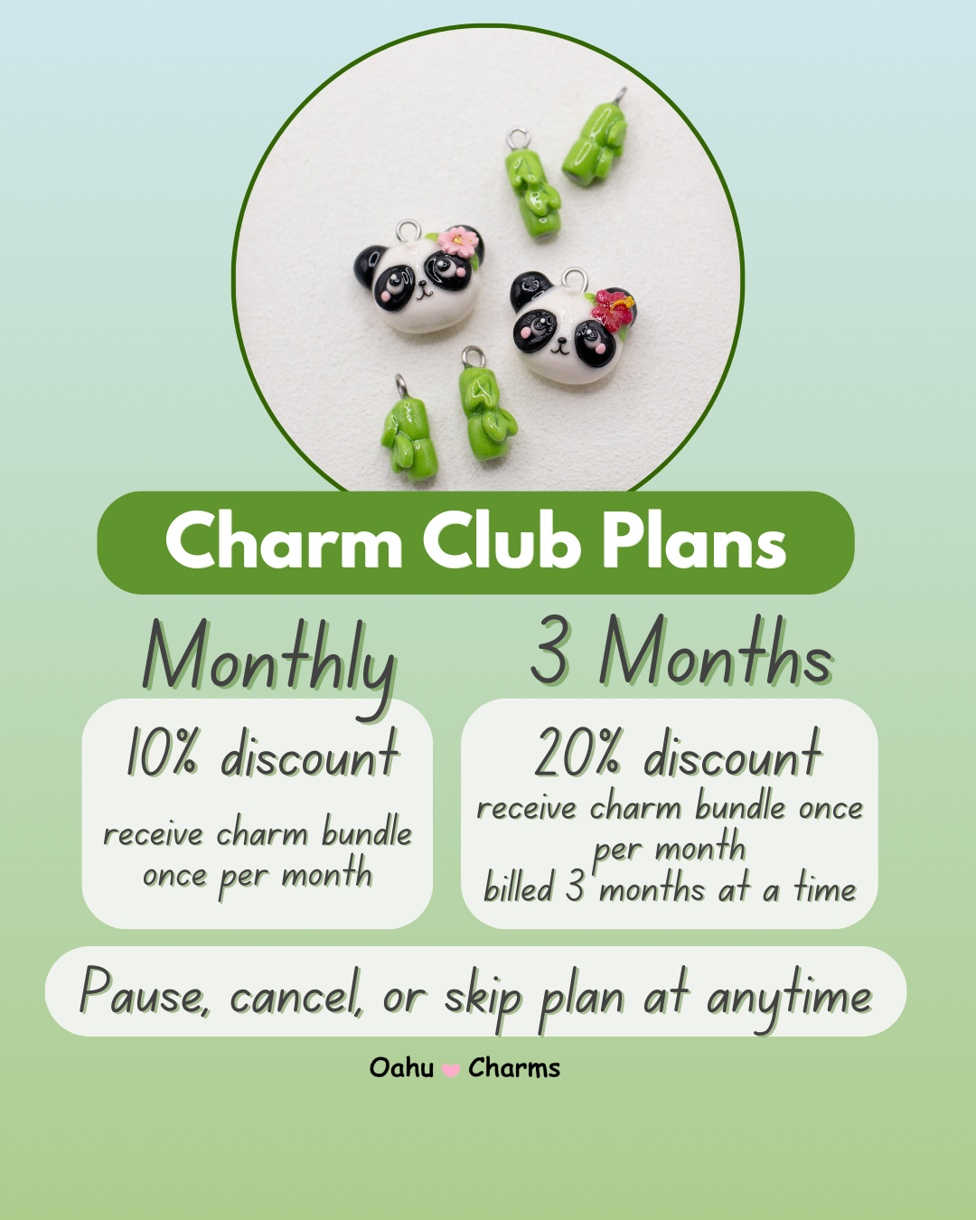 Charm of the Month Bundle