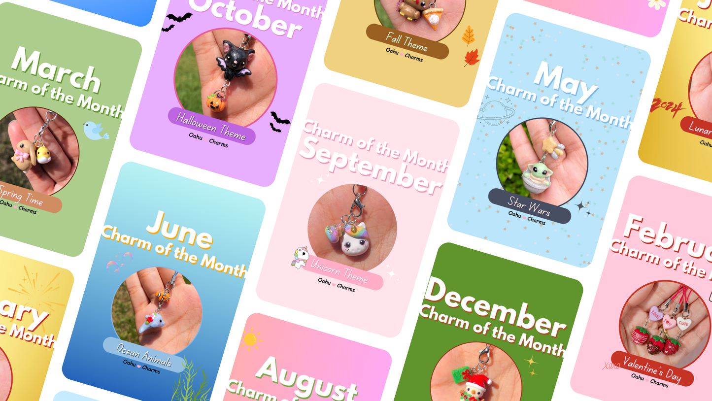 Charm of the Month Bundle