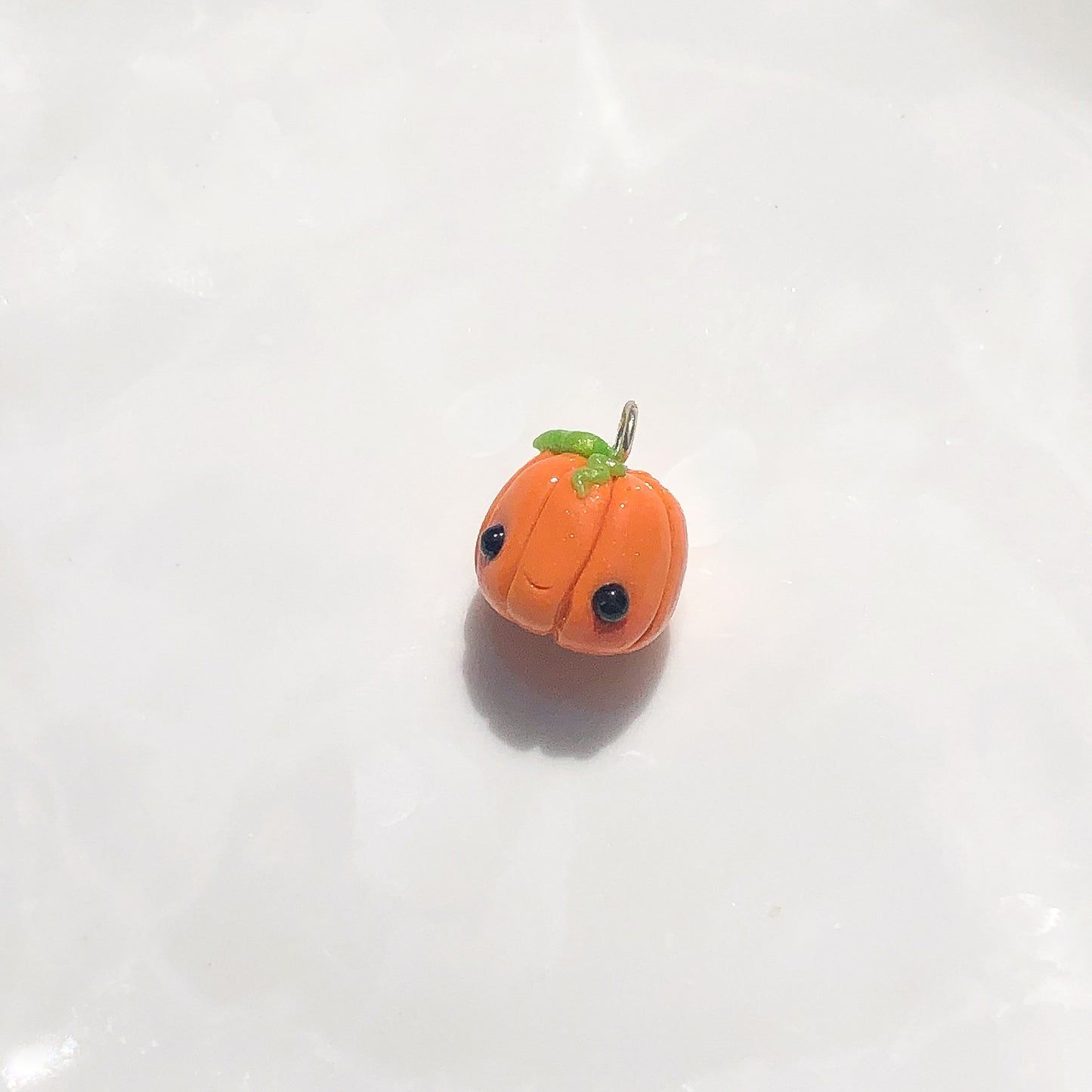 Pumpkin Polymer Clay Charm