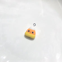 Load image into Gallery viewer, Candycorn Polymer Clay Charm
