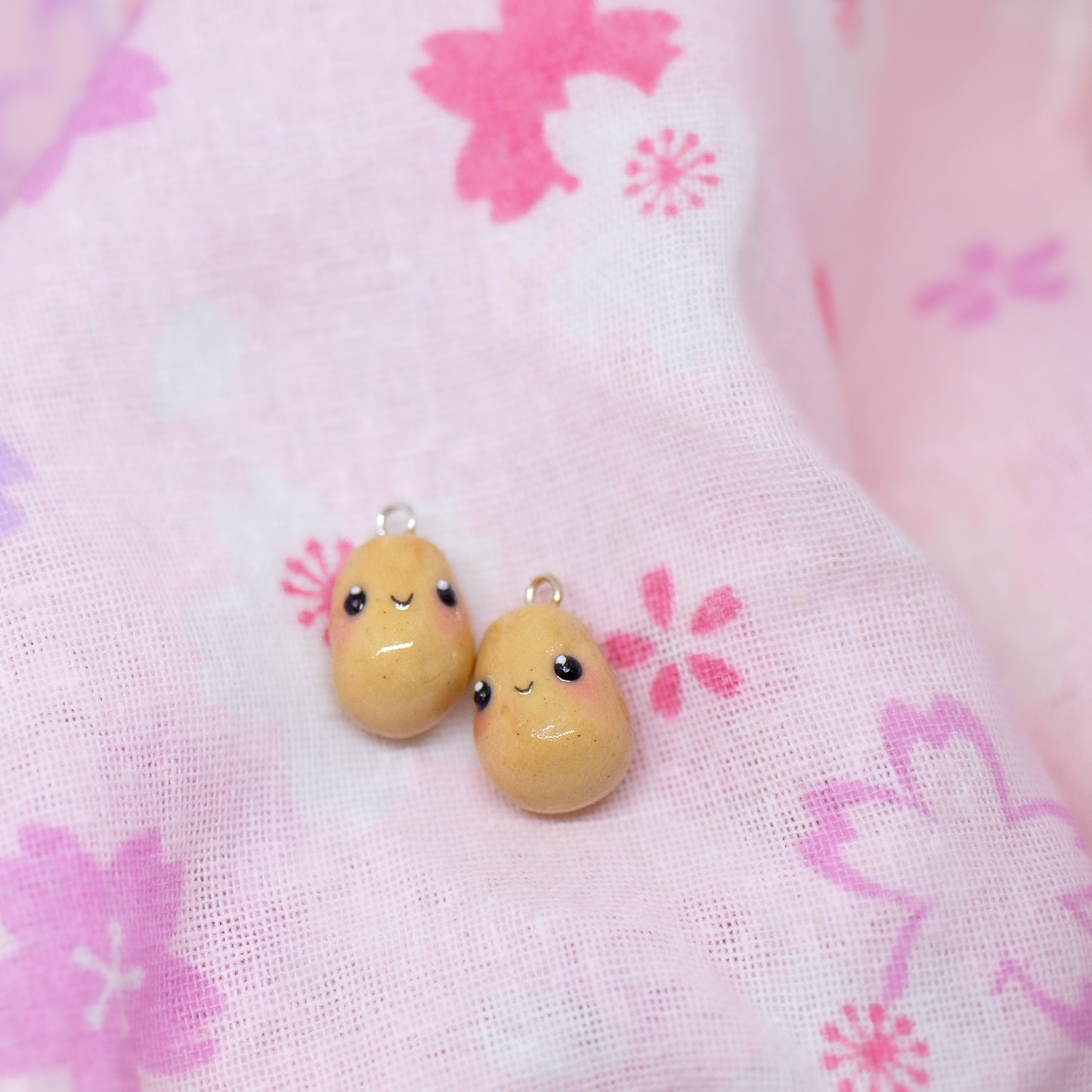 Potato Polymer Clay Charm