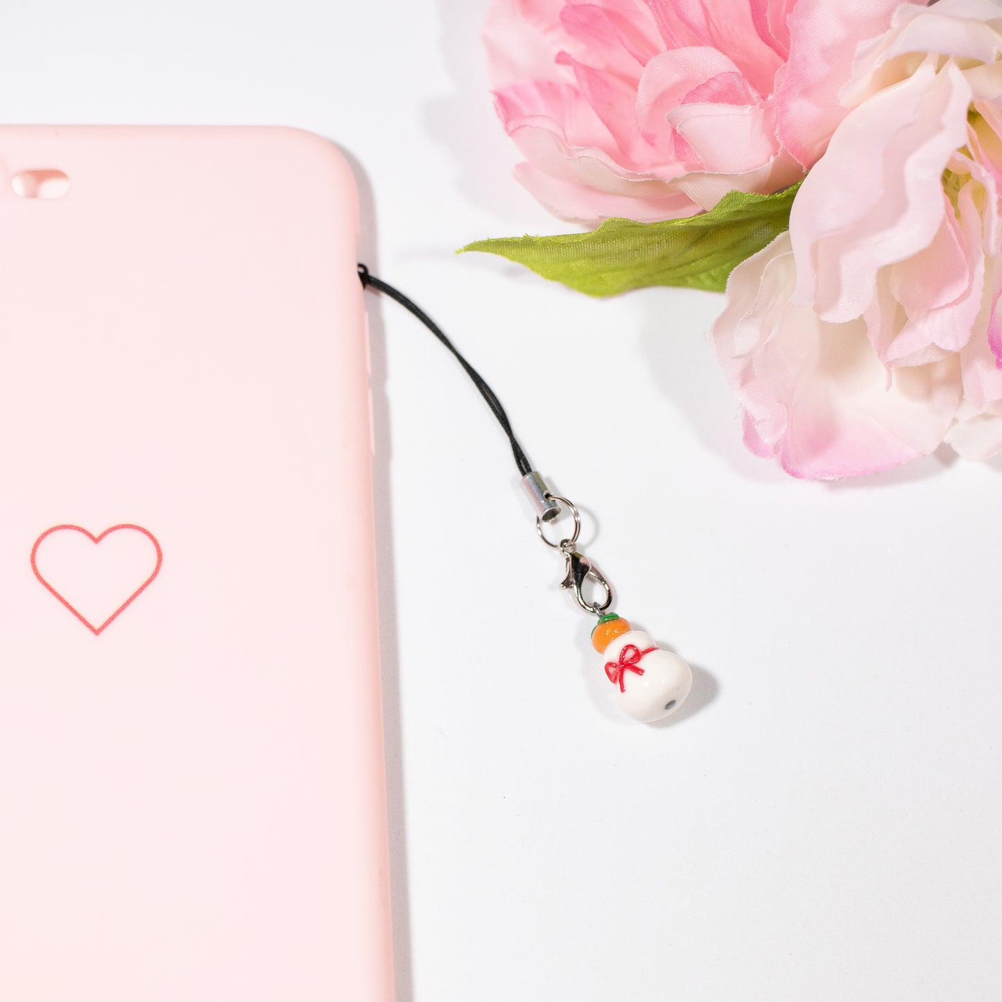 Kagami Mochi Polymer Clay Charm