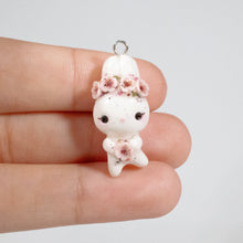 Load image into Gallery viewer, Plum Blossom Bunny Charm
