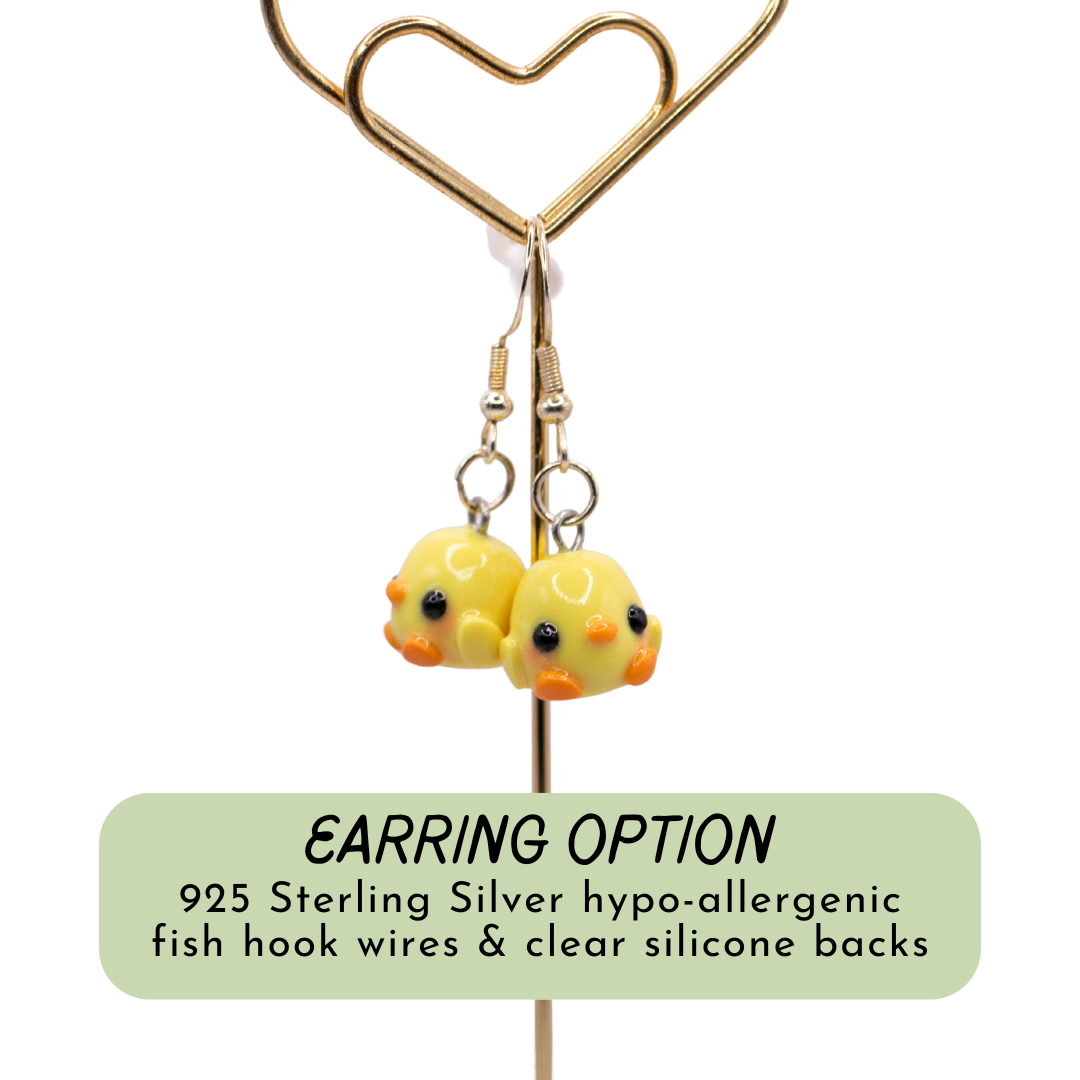 Baby Chick Clay Charm