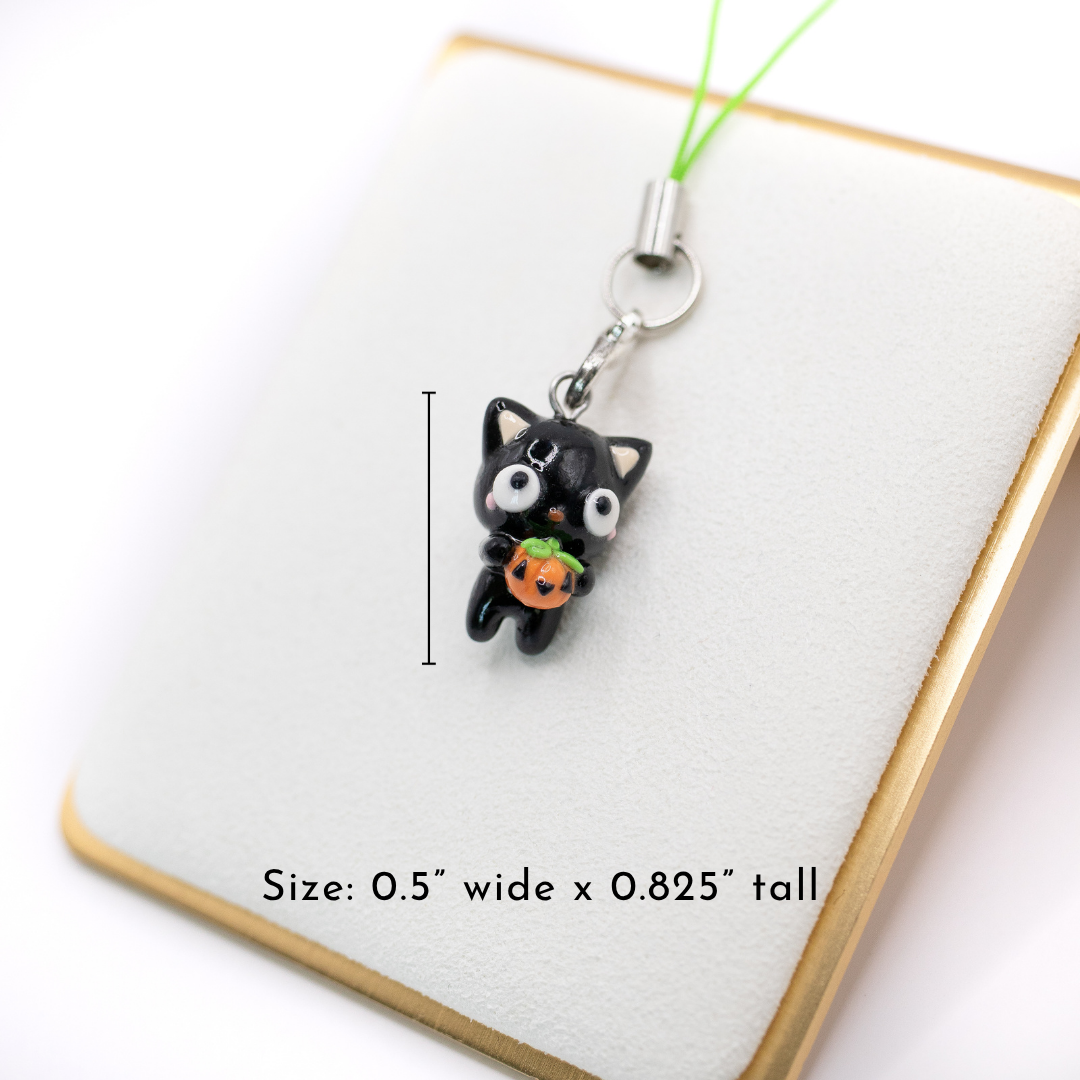 Chococat Pumpkin Clay Charm