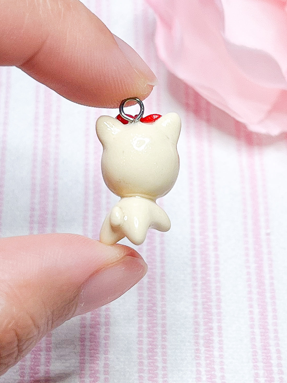 Rudolph/Clarice Reindeer Polymer Clay Charm