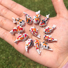 Load image into Gallery viewer, Koi Fish Polymer Clay Charm
