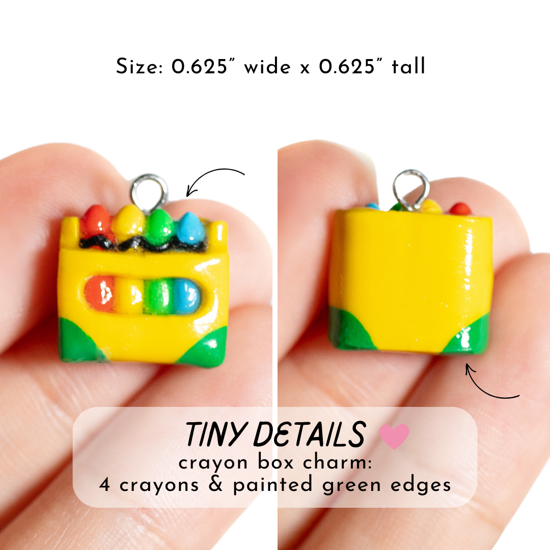 The Best Teacher Charm Bundle Set
