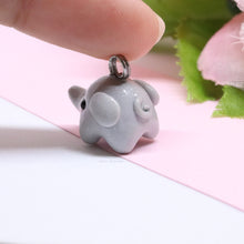 Load image into Gallery viewer, Elephant Polymer Clay Charm
