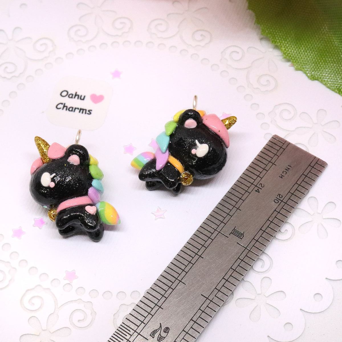 Cow Head Polymer Clay Charm (3 Styles Available) – Oahu Charms