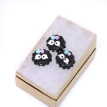 Load image into Gallery viewer, Soot Ball Polymer Clay Charm
