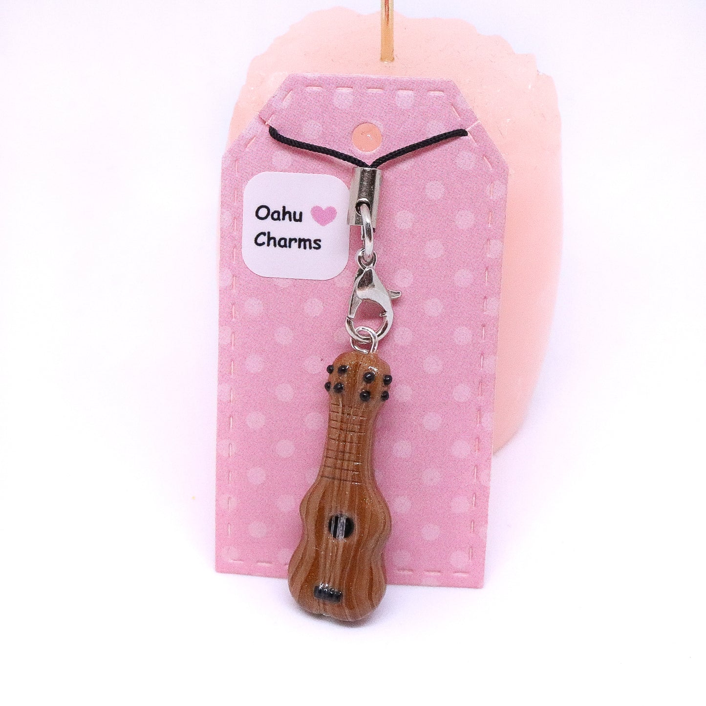 Ukulele Polymer Clay Charm