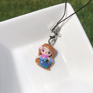 Mermaid Polymer Clay Charm (4 styles available)