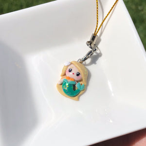 Mermaid Polymer Clay Charm (4 styles available)