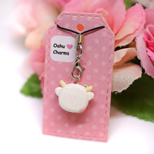 Load image into Gallery viewer, Cow Head Polymer Clay Charm (3 Styles Available)
