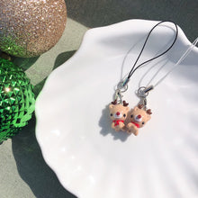 Load image into Gallery viewer, Rudolph Polymer Clay Charm
