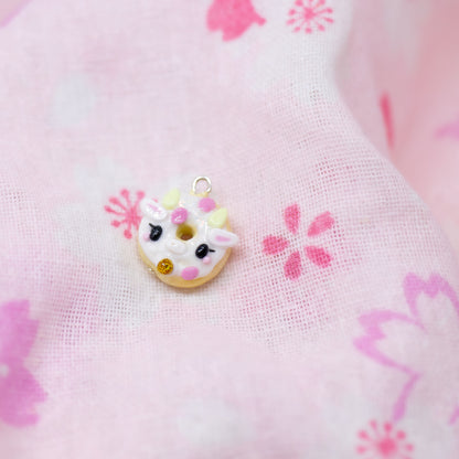 Cow Donut Polymer Clay Charm (3 Styles Available)