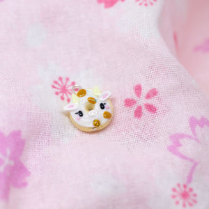 Cow Donut Polymer Clay Charm (3 Styles Available)