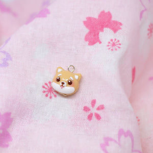 Shiba Inu Polymer Clay Charm (2 Styles Available)