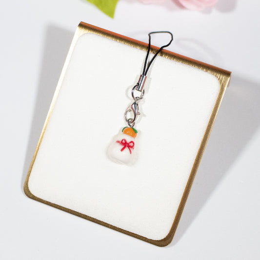 Kagami Mochi Polymer Clay Charm