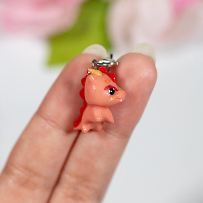 Full Body Dragon Polymer Clay Charm