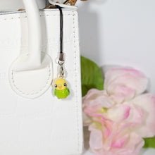 Load image into Gallery viewer, Green Budgie Polymer Clay Charm
