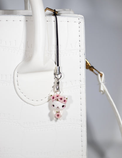 Plum Blossom Kitty Charm