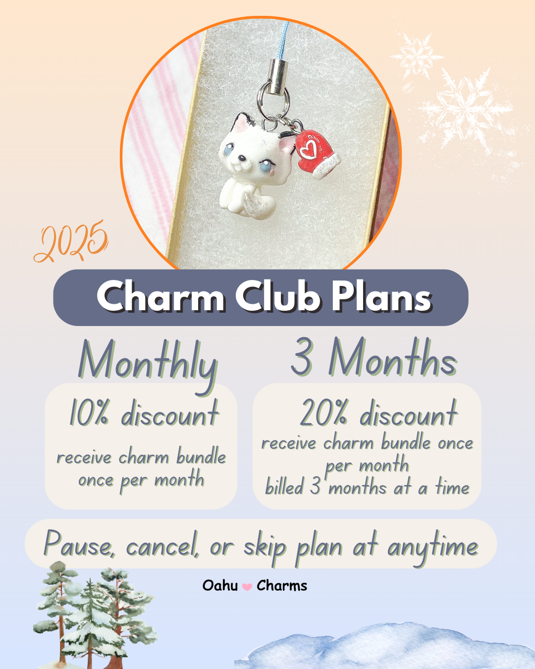 Charm of the Month Bundle