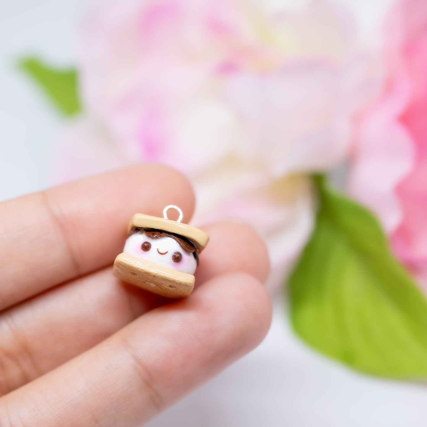 S'mores Polymer Clay Charm