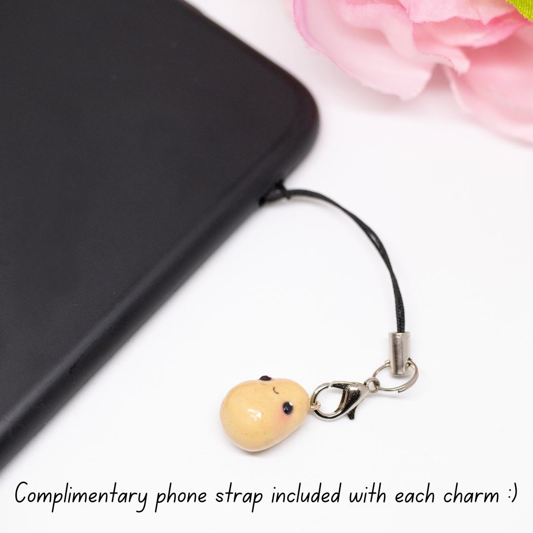 Potato Polymer Clay Charm