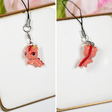 Load image into Gallery viewer, Full Body Dragon Polymer Clay Charm
