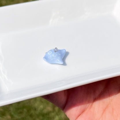 Manta Ray Polymer Clay Charm