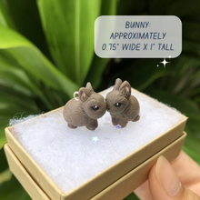 Load image into Gallery viewer, Custom Pet Bunny/Guinea Pig Polymer Clay Charm
