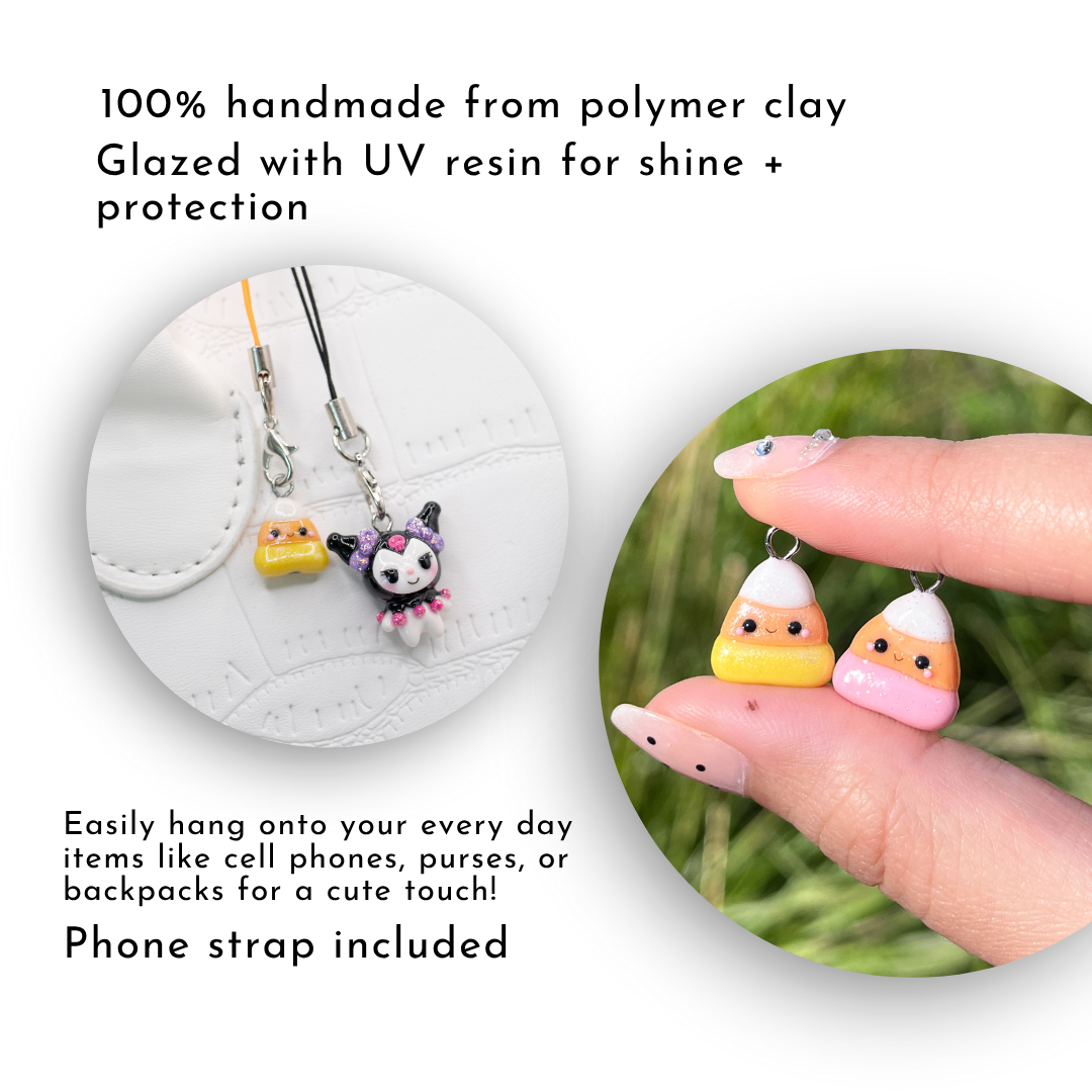 Candycorn Clay Charm