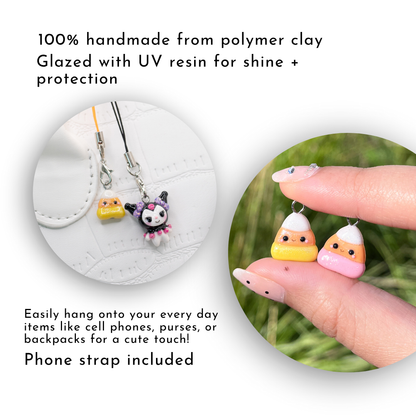 Candycorn Clay Charm