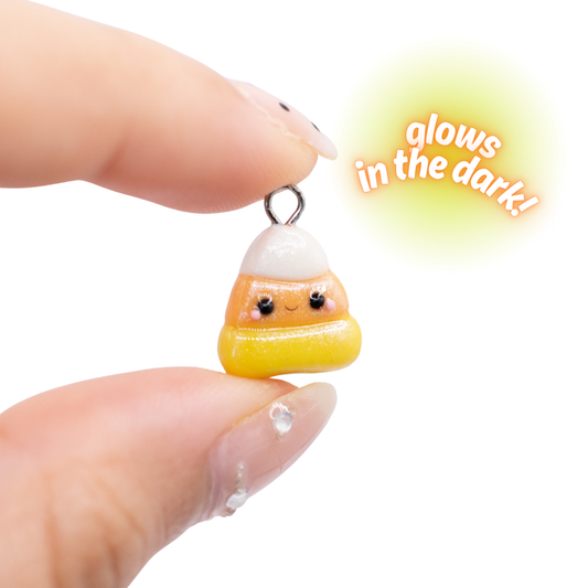 Candycorn Clay Charm