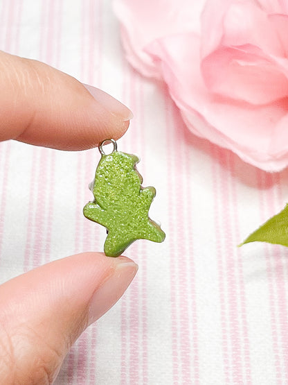 Grinch Gingerbread Polymer Clay Charm