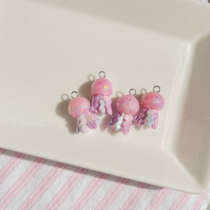 Jellyfish Clay Charm