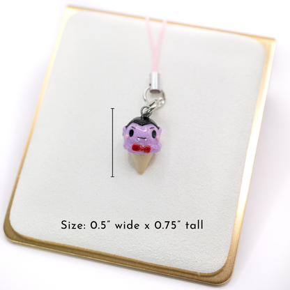 Vampire Ice Cream Clay Charm