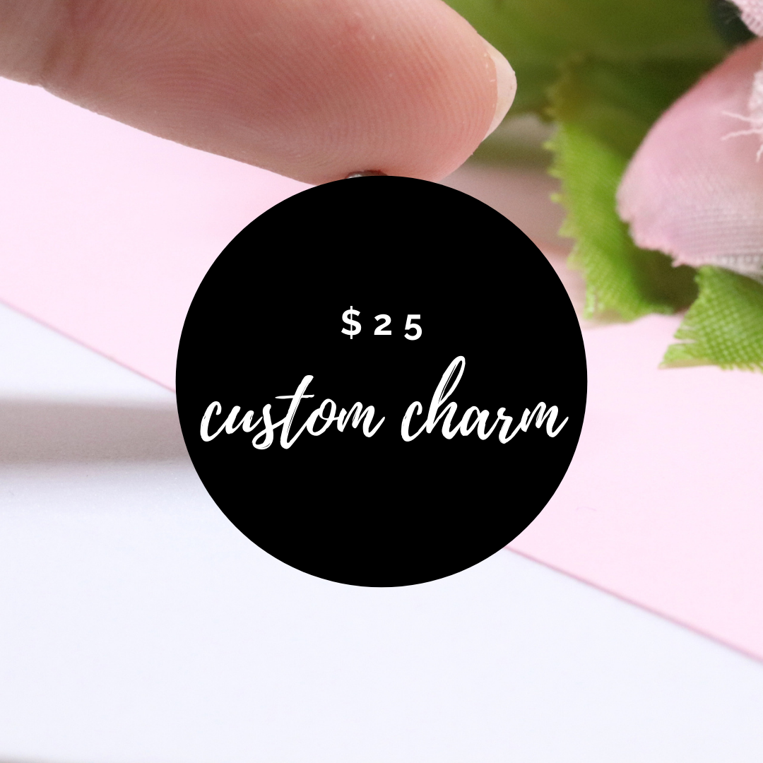 $25 Custom Polymer Clay Charm