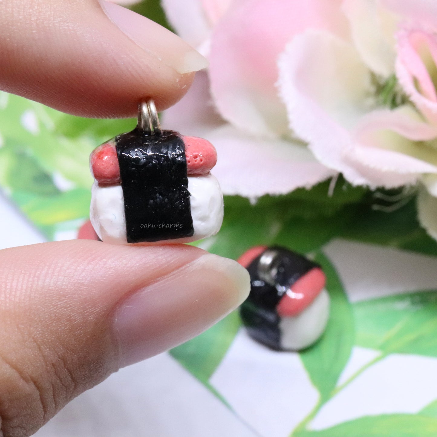 Spam Musubi Polymer Clay Charm