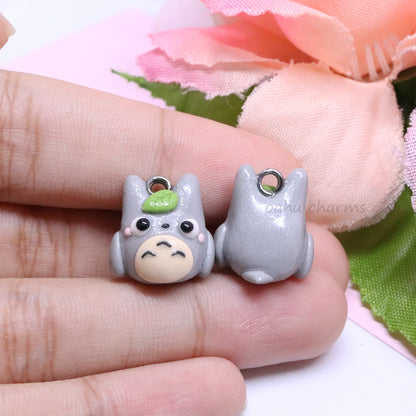 Totoro Polymer Clay Charm