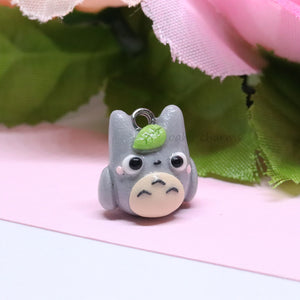 Totoro Polymer Clay Charm