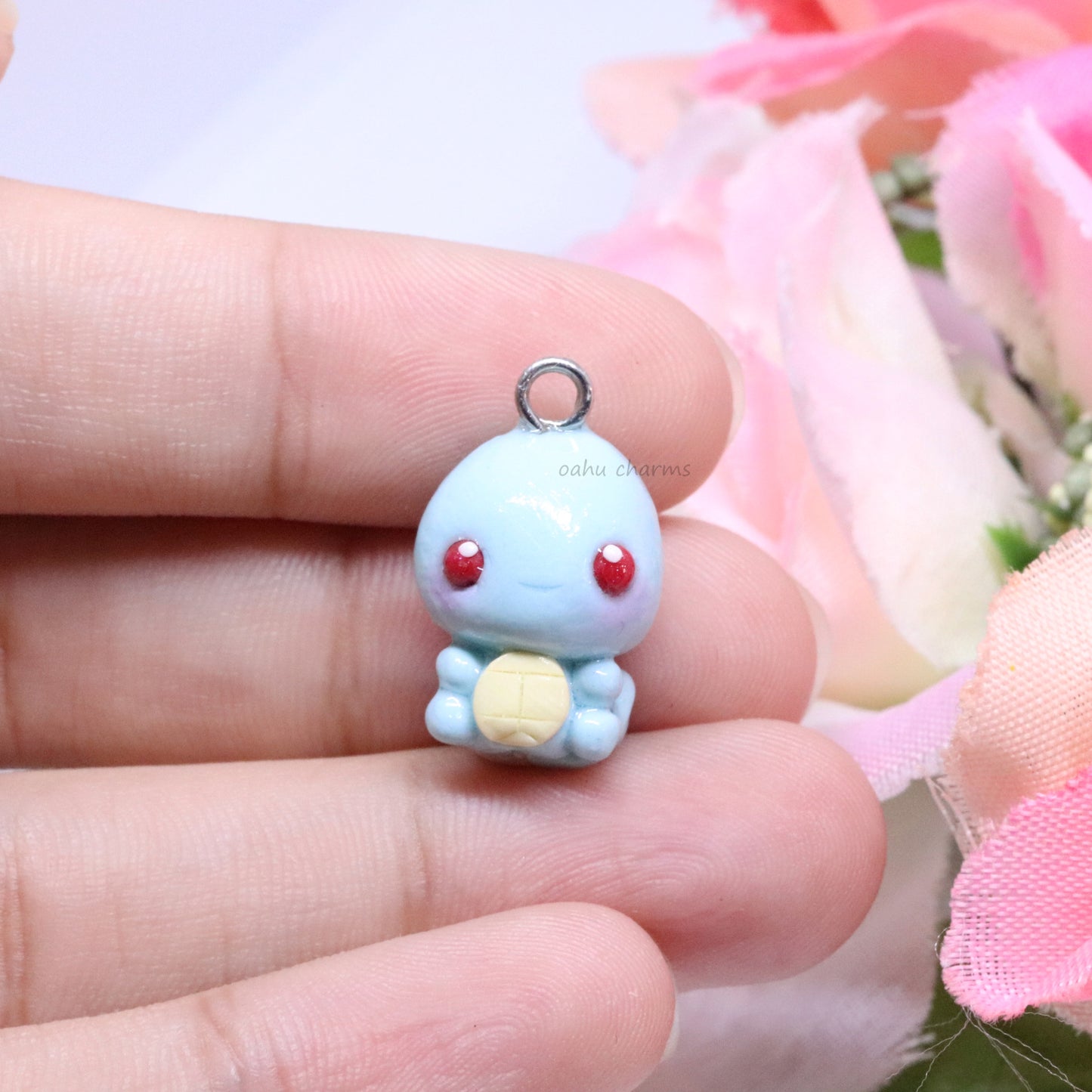 Squirtle Pokemon Polymer Clay Charm