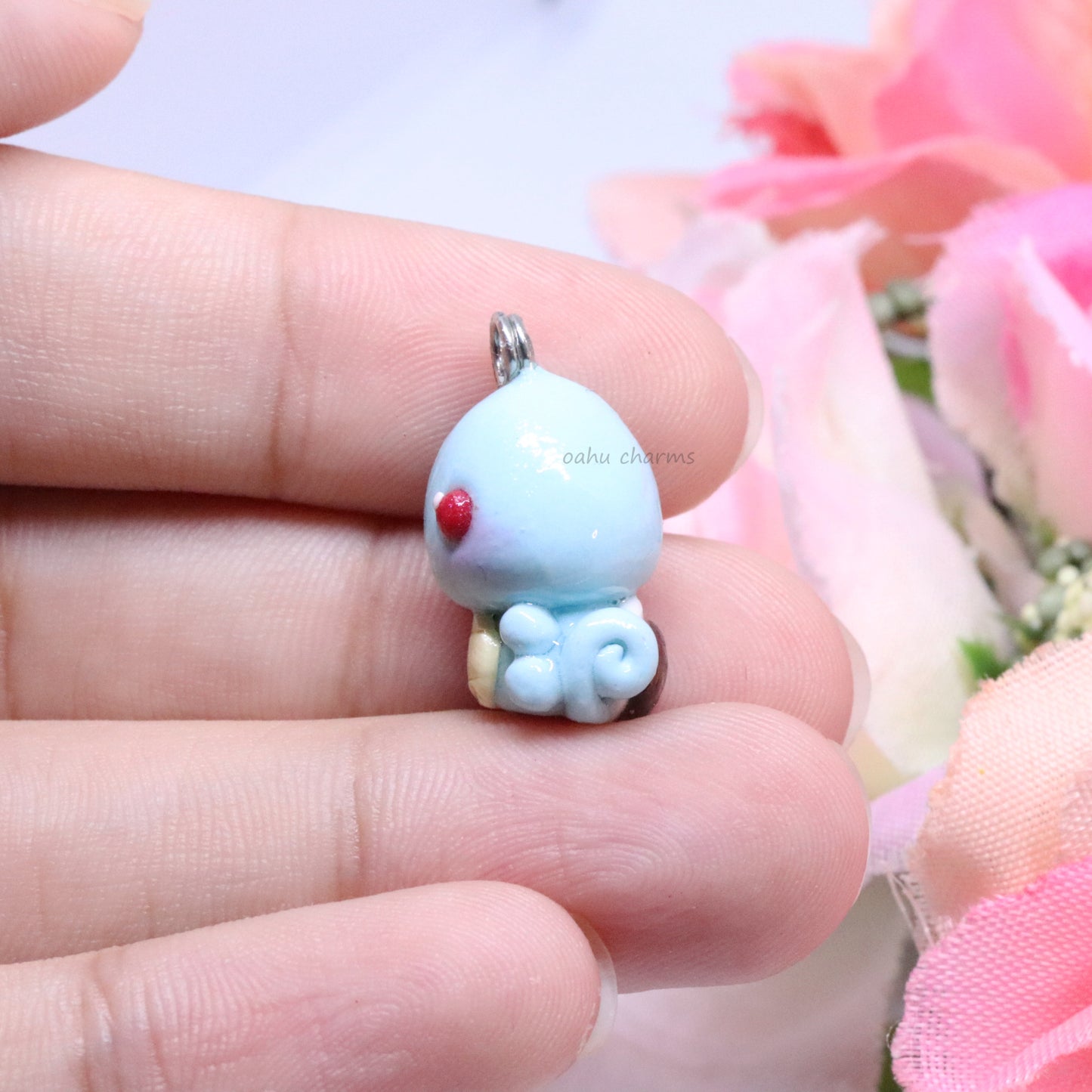 Squirtle Pokemon Polymer Clay Charm