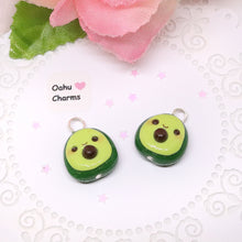 Load image into Gallery viewer, Avocado Polymer Clay Charm
