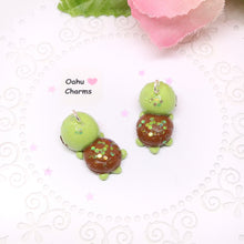 Load image into Gallery viewer, Turtle Polymer Clay Charm
