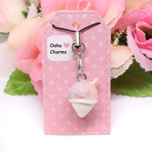 Shaved Ice Polymer Clay Charm